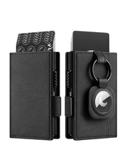 Men's Wallet Ultra-Thin Metal Card Clip RFID Anti Tape