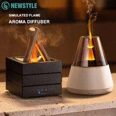 Flame Aroma Diffuser Bonfire Air Humidifier