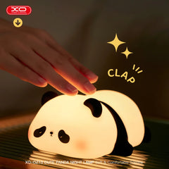 LED Night Lights Mini Panda Night Light Rechargeable Lamp