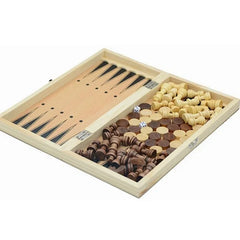 3 In 1 Board Party Table Games Dice Chess Backgammon