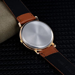 Oil Painting Watches Women Simple Arabic Numerals Quartz